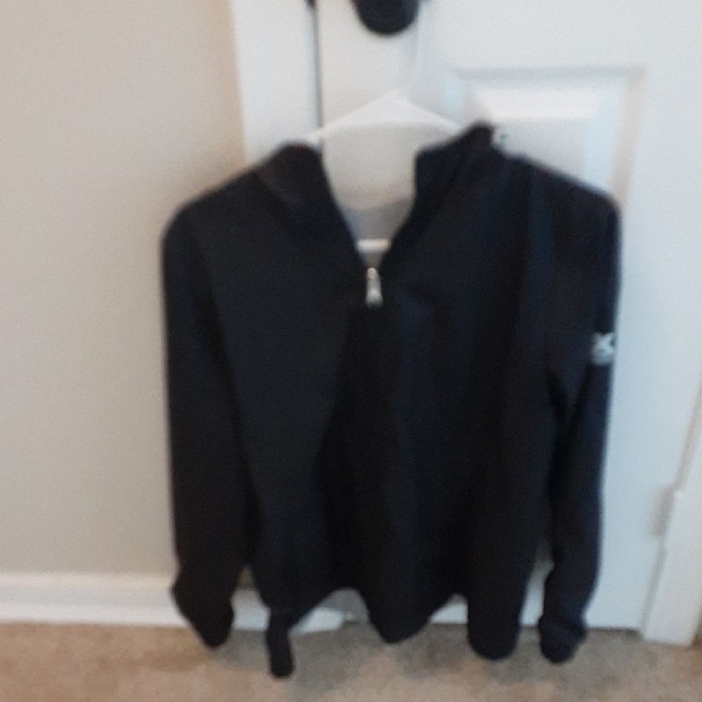 Black Zip-Up Hoodie